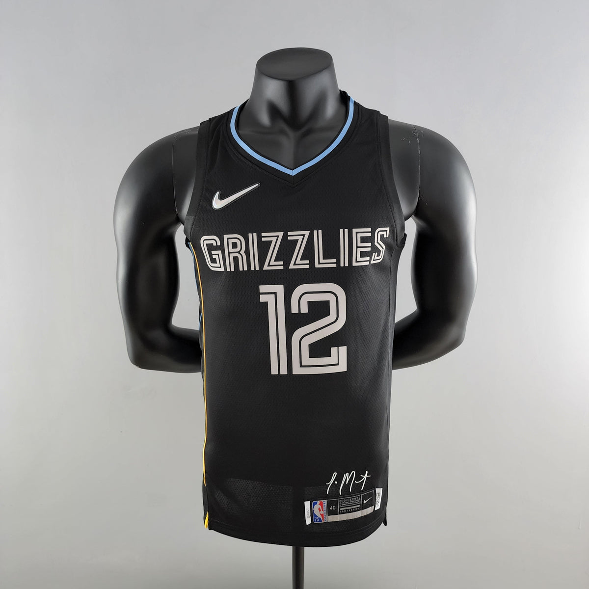 Camiseta Memphis Grizzlies Negra "Honor Edition" Ja Morant