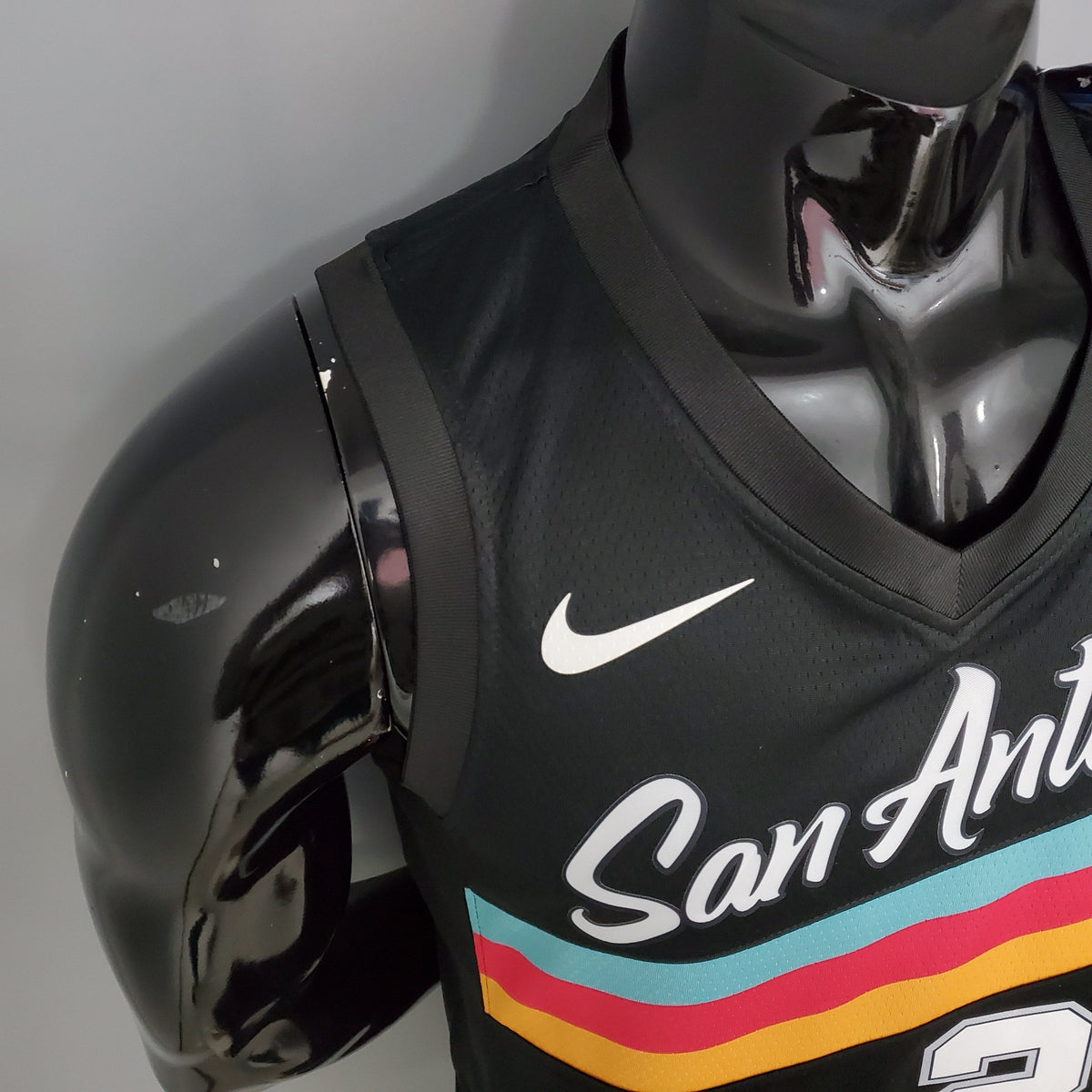 Camiseta San Antonio Spurs "City Edition" Negra NBA