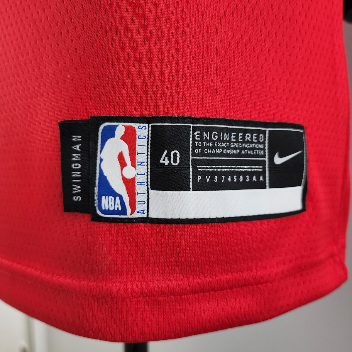 Camiseta Philadelphia 76ers Allen Iverson "Rookie Season" Roja
