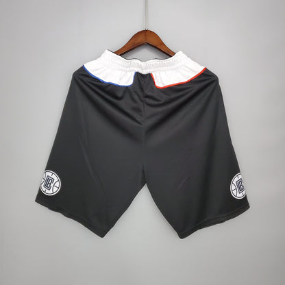 Camiseta Los Angeles Clippers Shorts Negros