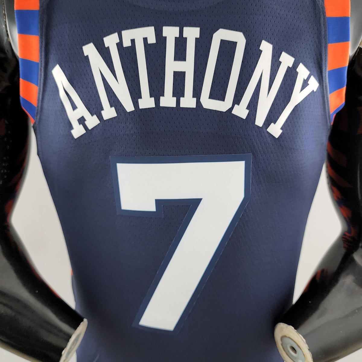 Camiseta New York Knicks "Striped" Azul NBA