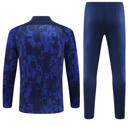 Buzo Completo Chelsea Diseño Azul