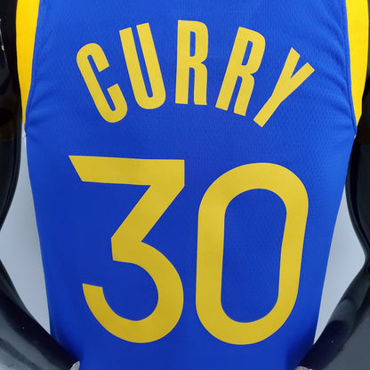 Camiseta Golden State Warriors Clásico Azul NBA 75 Aniversario