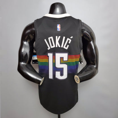 Camiseta Denver Nuggets "City Edition" Negra