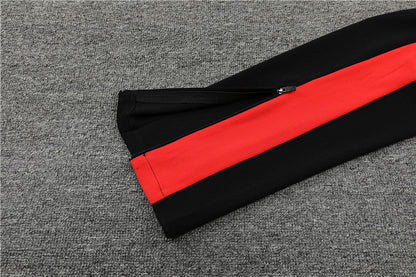 Buzo Completo Liverpool Negro Líneas Rojas
