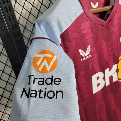 Camiseta Aston Villa Local 2023/24 Versión Fan