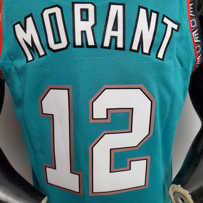 Camiseta Memphis Grizzlies Verde Claro Ja Morant