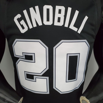 Camiseta San Antonio Spurs "City Edition" Negra NBA