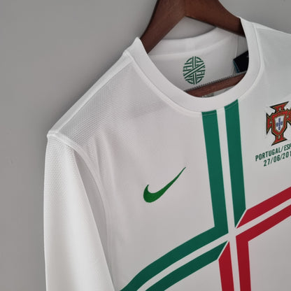 Camiseta Portugal Manga Larga Retro 2012