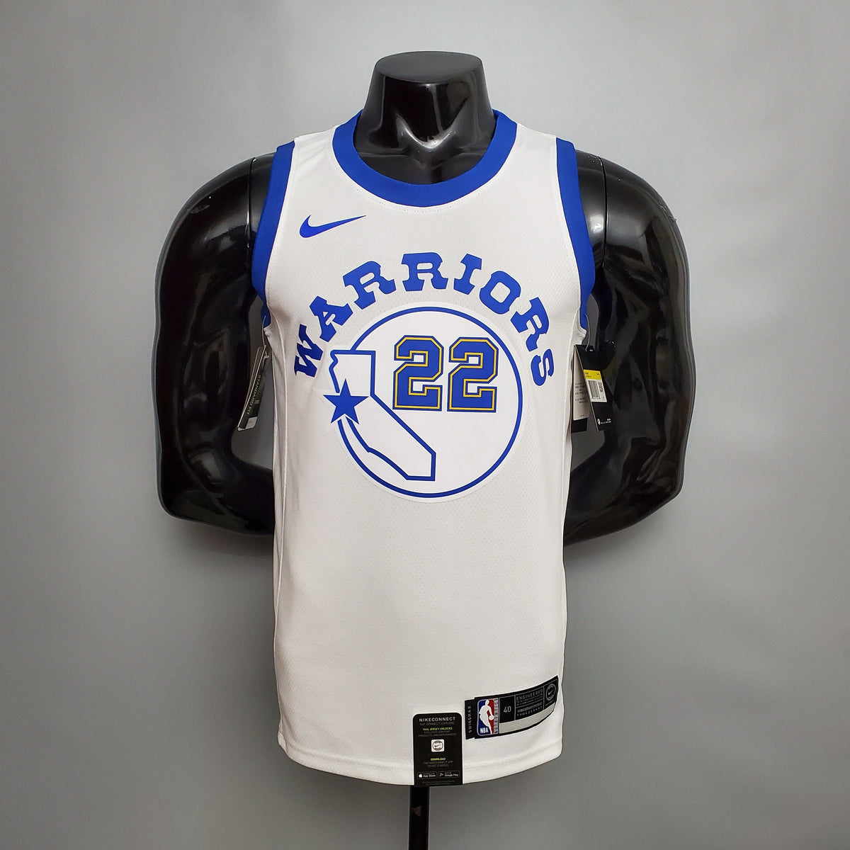 Camiseta Golden State Warriors Retro Blanca