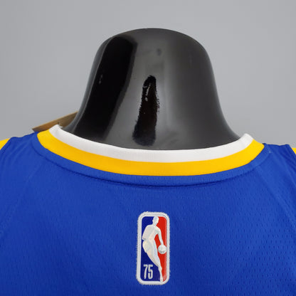 Camiseta Golden State Warriors Clásico Azul NBA 75 Aniversario