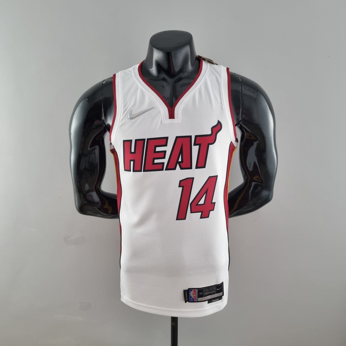 Camiseta NBA 75 Aniversario Miami Heat Blanca