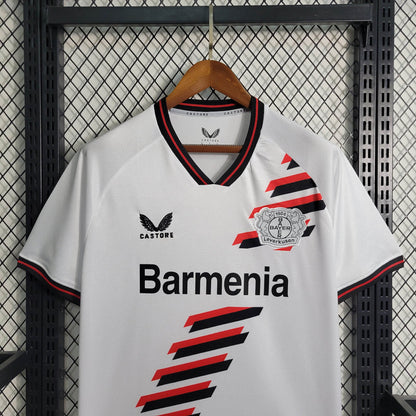 Camiseta Bayer 04 Leverkusen Visita 2023/24 Versión Fan