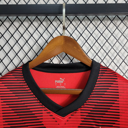 Camiseta AC Milán Local Manga Larga 2023/24 Versión Fan