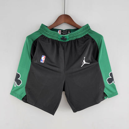 Camiseta Boston Celtics Shorts Negro Verde