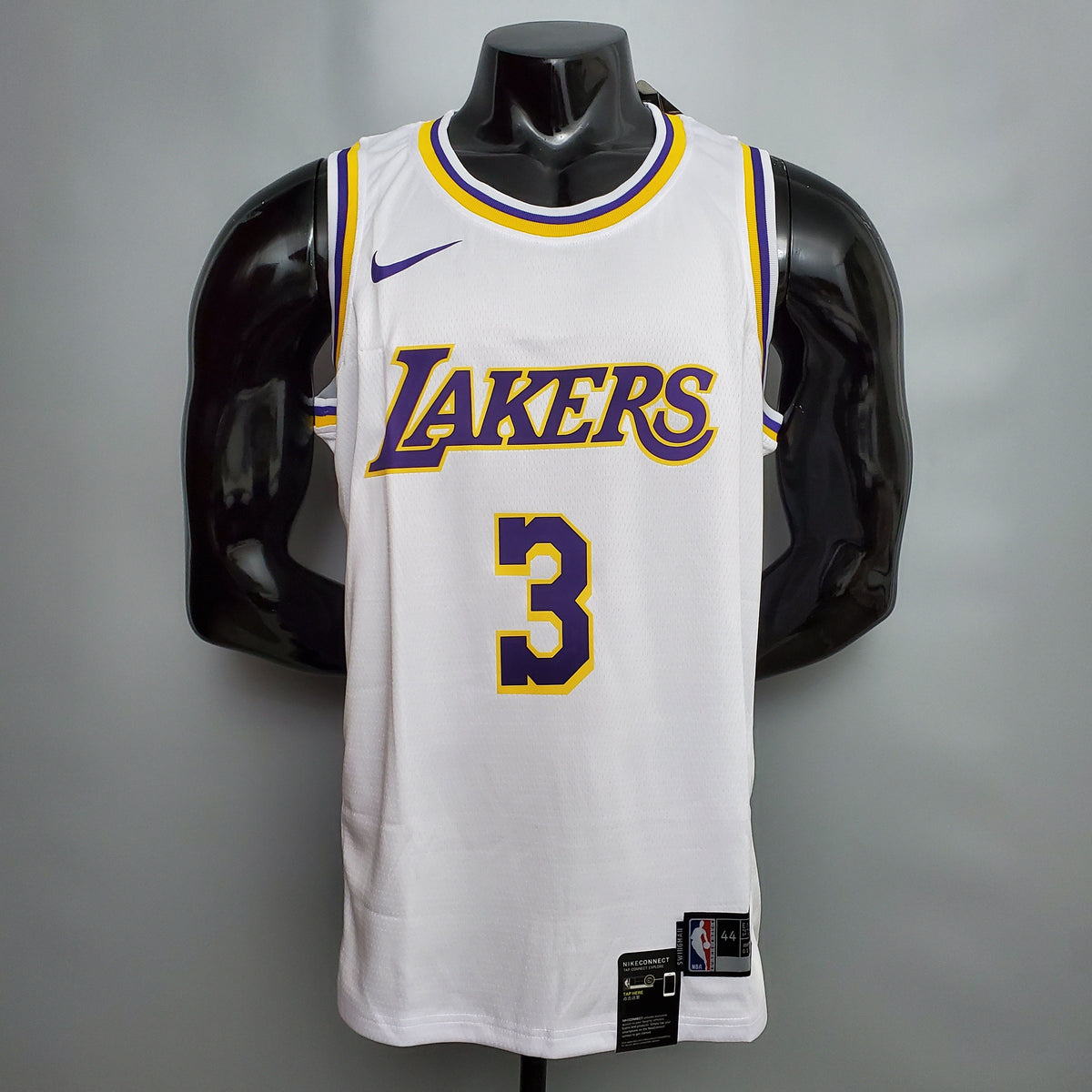 Camiseta LA Lakers Clásica Blanca Versión Fan
