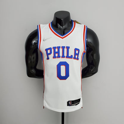 Camiseta NBA 75 Aniversario Philadelphia 76ers Blanca