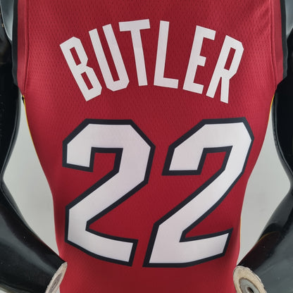 Camiseta NBA 75 Aniversario Miami Heat Roja
