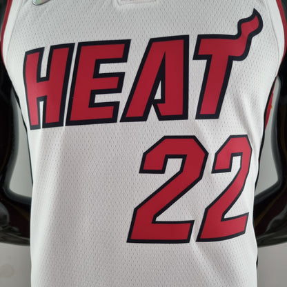 Camiseta NBA 75 Aniversario Miami Heat Blanca