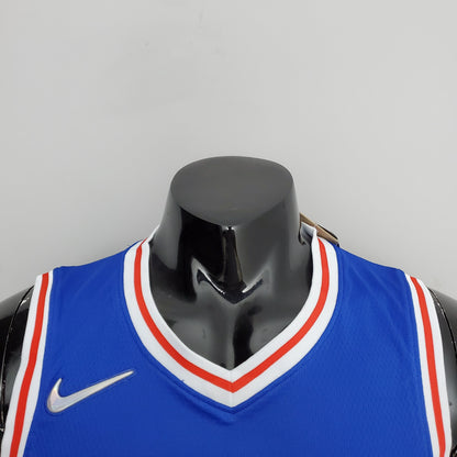 Camiseta NBA 75 Aniversario Philadelphia 76ers Azul