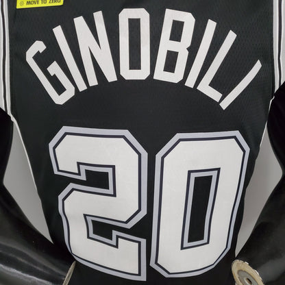 Camiseta San Antonio Spurs "Connect" Negra NBA