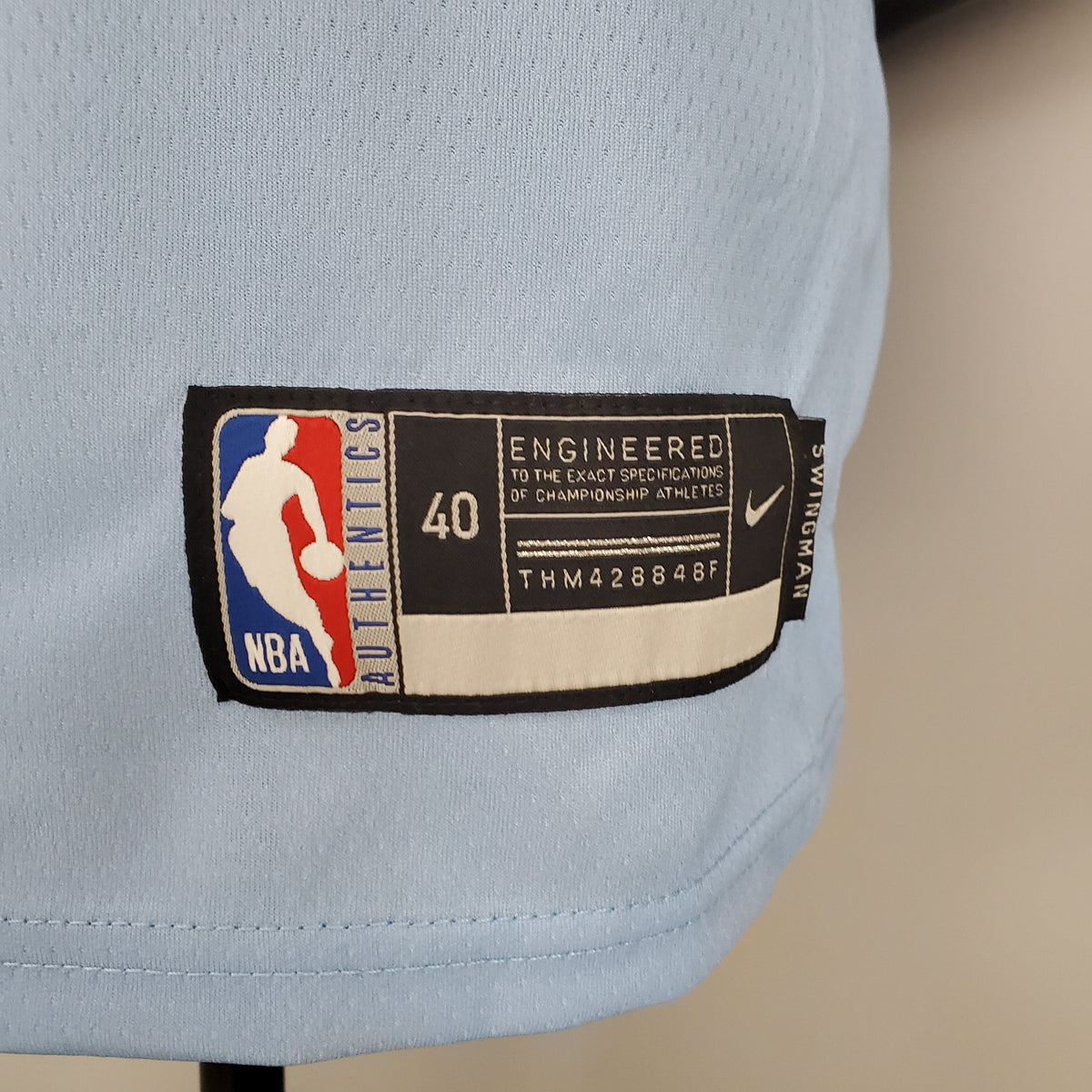 Camiseta Memphis Grizzlies Celeste "City Edition" Ja Morant