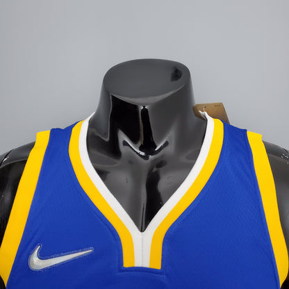 Camiseta Golden State Warriors Clásico Azul NBA 75 Aniversario