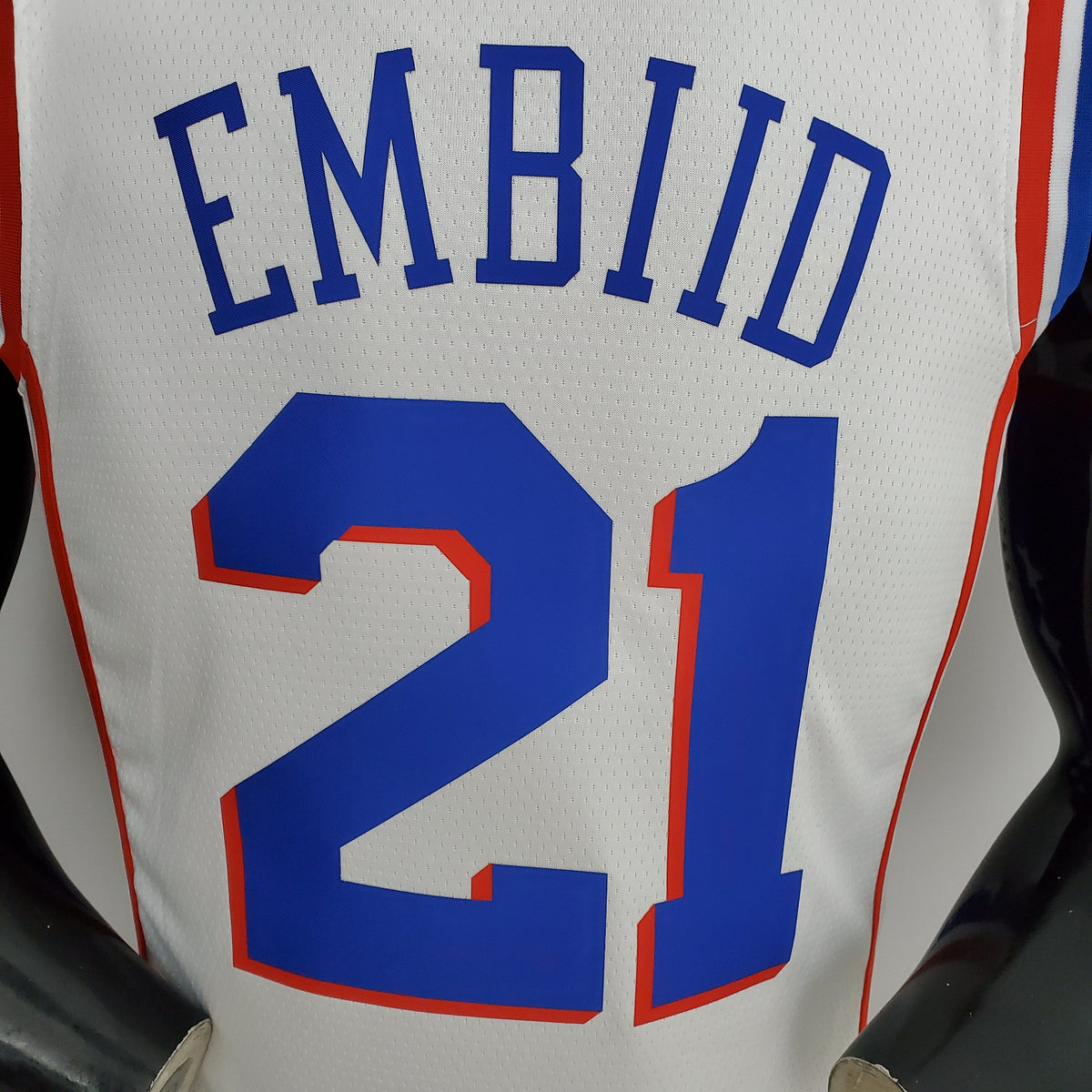 Camiseta NBA 75 Aniversario Philadelphia 76ers Blanca