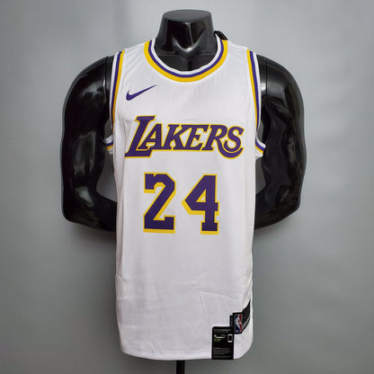Camiseta LA Lakers Clásica Blanca Versión Fan