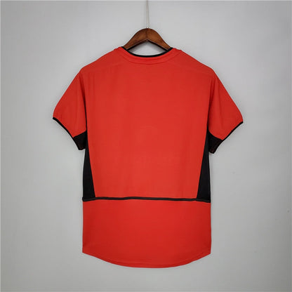 Camiseta Manchester United Local Retro 2002/04