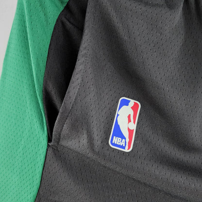 Camiseta Boston Celtics Shorts Negro Verde