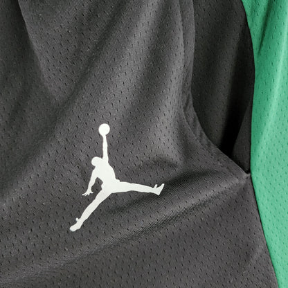Camiseta Boston Celtics Shorts Negro Verde