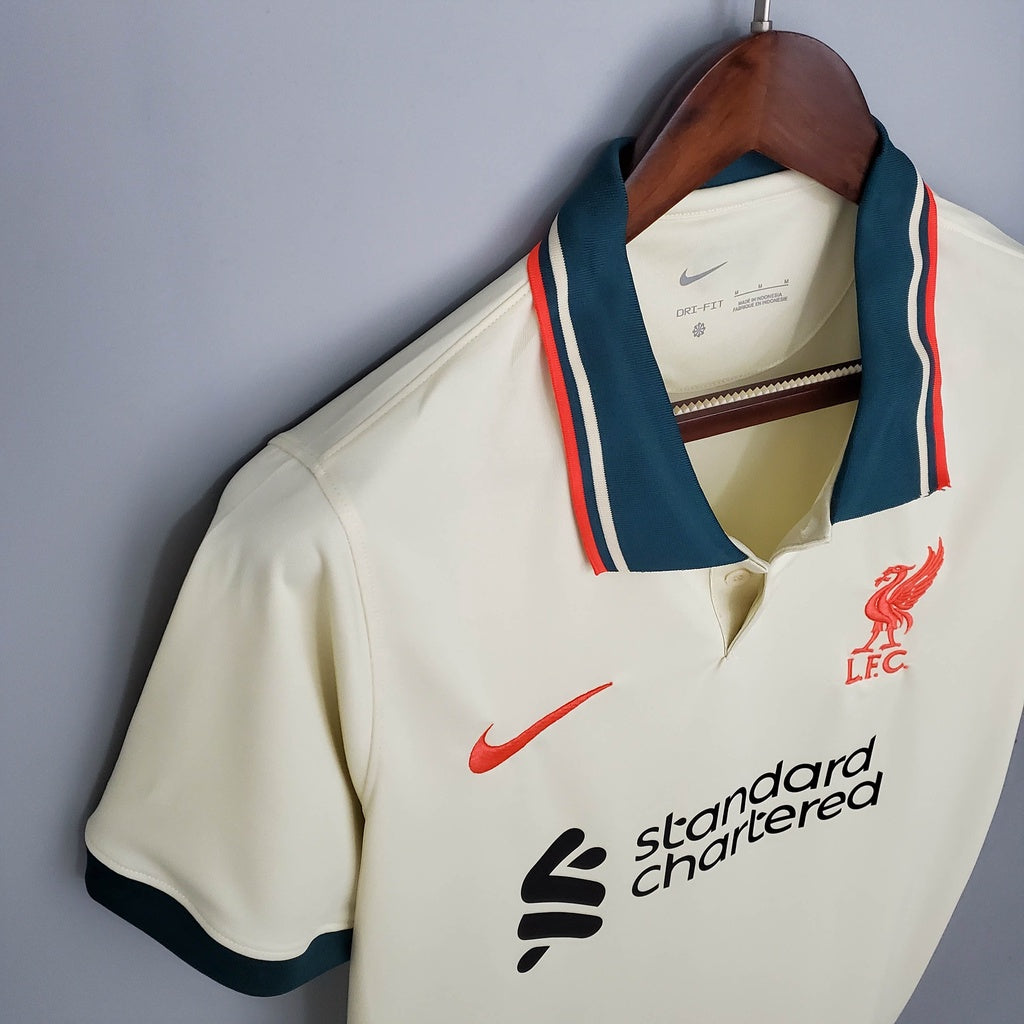 Camiseta Liverpool Visita 2021/22 Versión Fan