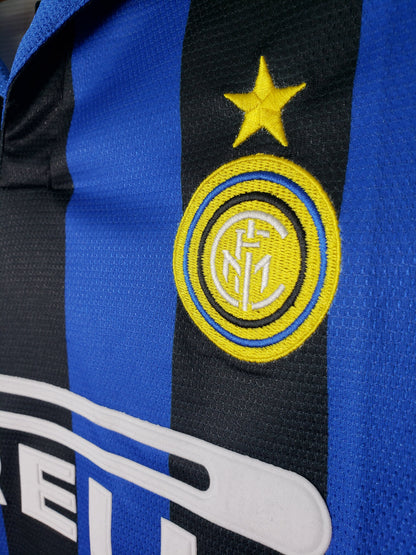 Camiseta Inter de Milán Retro Manga Larga 1998/99