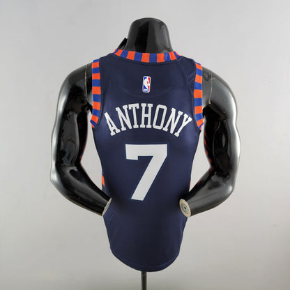 Camiseta New York Knicks "Striped" Azul NBA