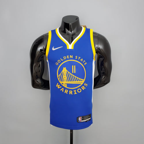 Camiseta Golden State Warriors Clásico Azul NBA 75 Aniversario