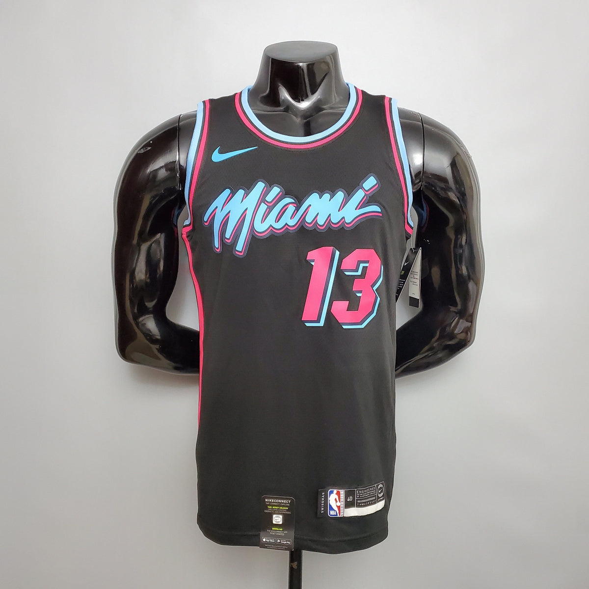Camiseta Miami Heat Año 2020 Negra