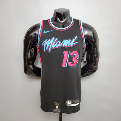 Camiseta Miami Heat Año 2020 Negra