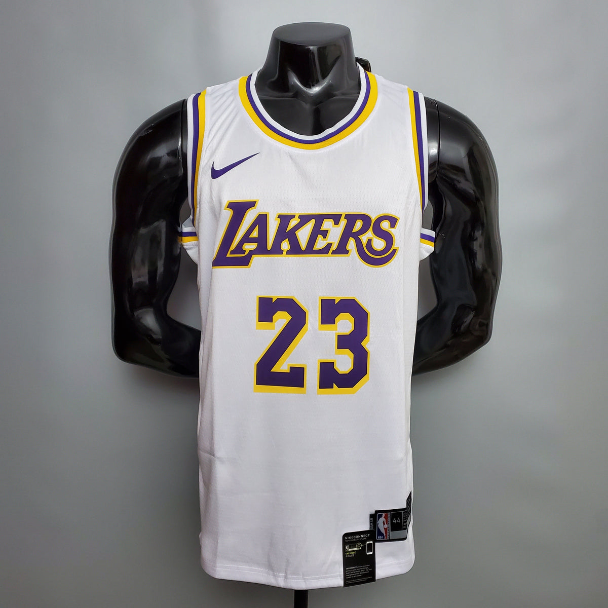 Camiseta LA Lakers Clásica Blanca Versión Fan