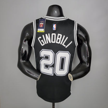 Camiseta San Antonio Spurs "Connect" Negra NBA