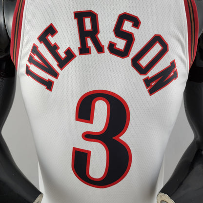 Camiseta Philadelphia 76ers Allen Iverson Blanca
