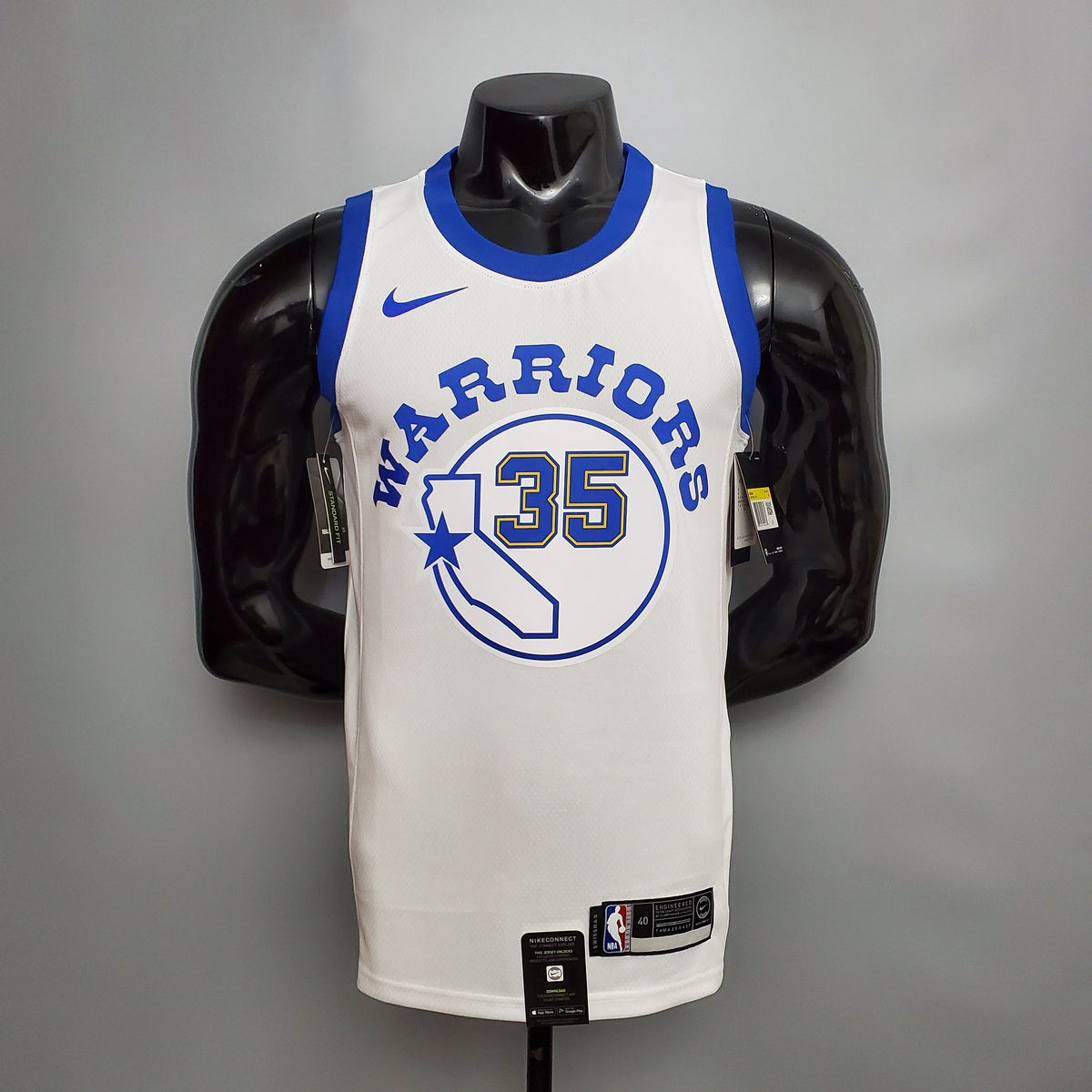 Camiseta Golden State Warriors Retro Blanca