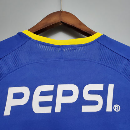 Camiseta Boca Juniors Local Manga Larga Retro 2004