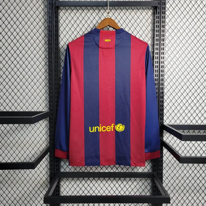 Camiseta FC Barcelona Manga Larga Retro 2014/15