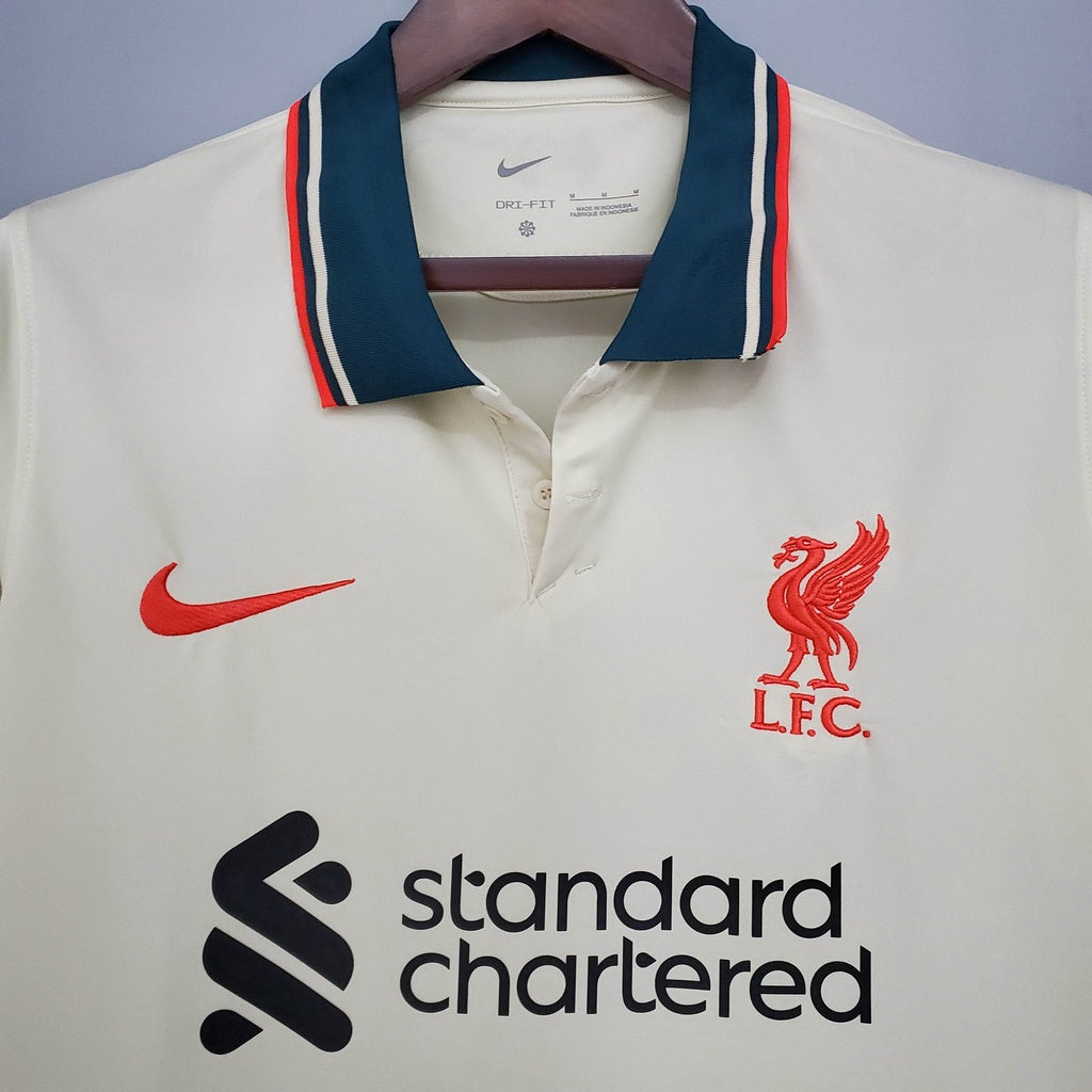 Camiseta Liverpool Visita 2021/22 Versión Fan