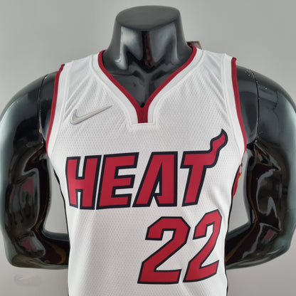 Camiseta NBA 75 Aniversario Miami Heat Blanca