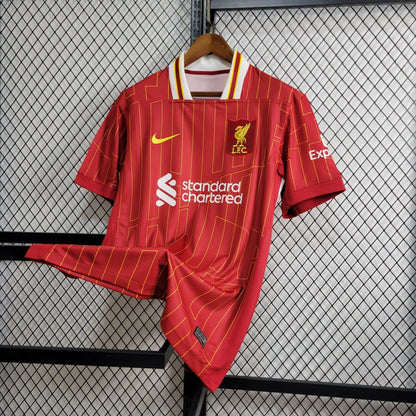 Camiseta Liverpool Local 2024/25 Versión Fan