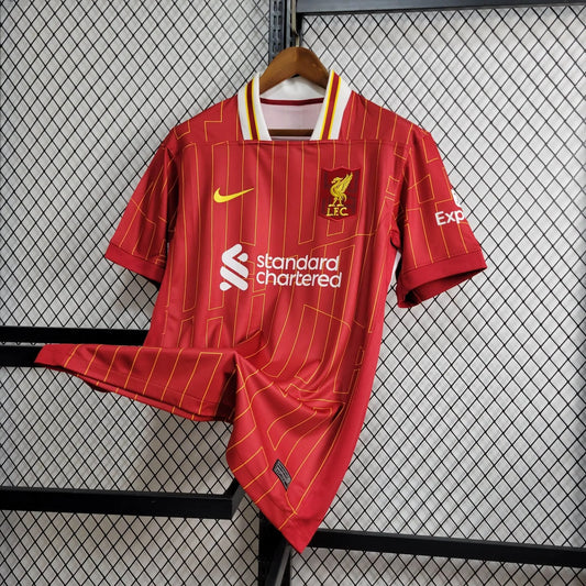 Camiseta Liverpool Local 2024/25 Versión Fan
