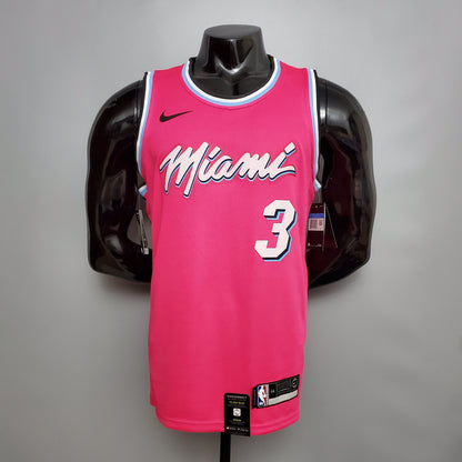 Camiseta Miami Heat Año 2020 Rosada