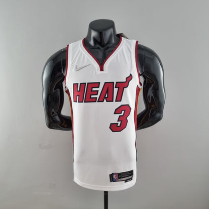 Camiseta NBA 75 Aniversario Miami Heat Blanca